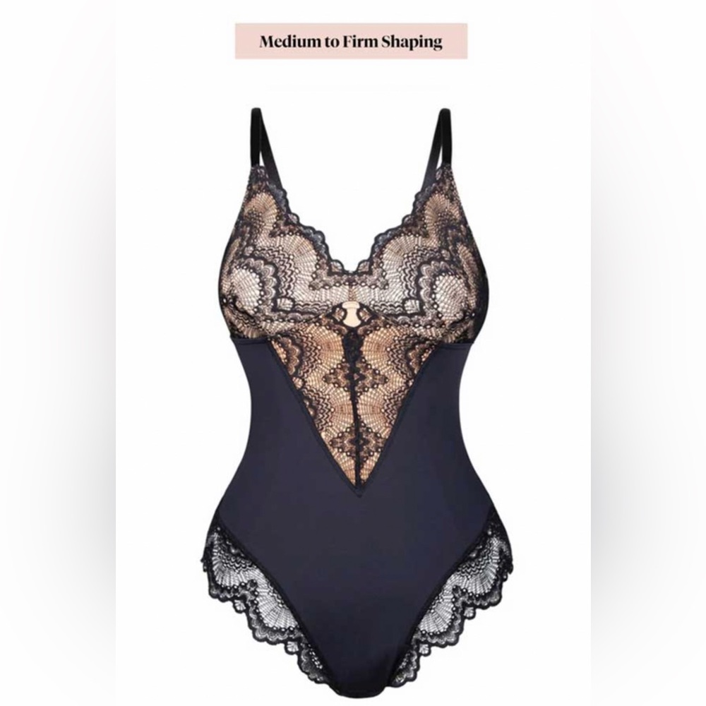 Pinsy Shapewear in black & beige, size XL. Brand new.
